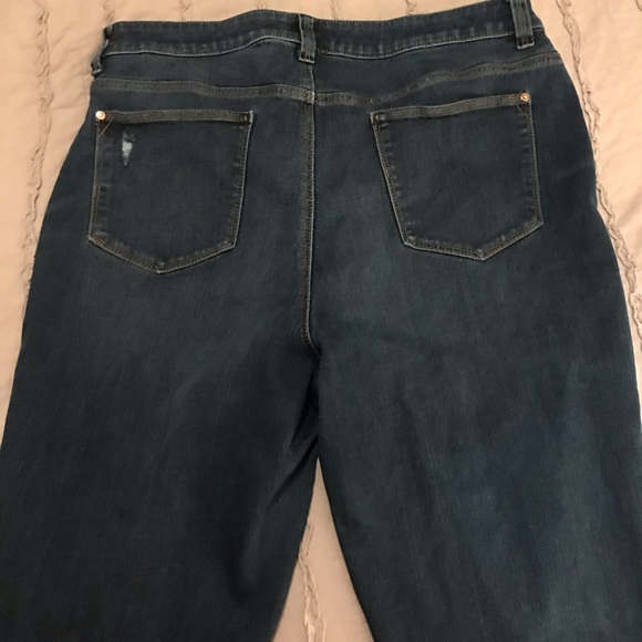 Chico’s Girlfriend ankle jeans size 2/M/‘32 - Picture 3 of 5